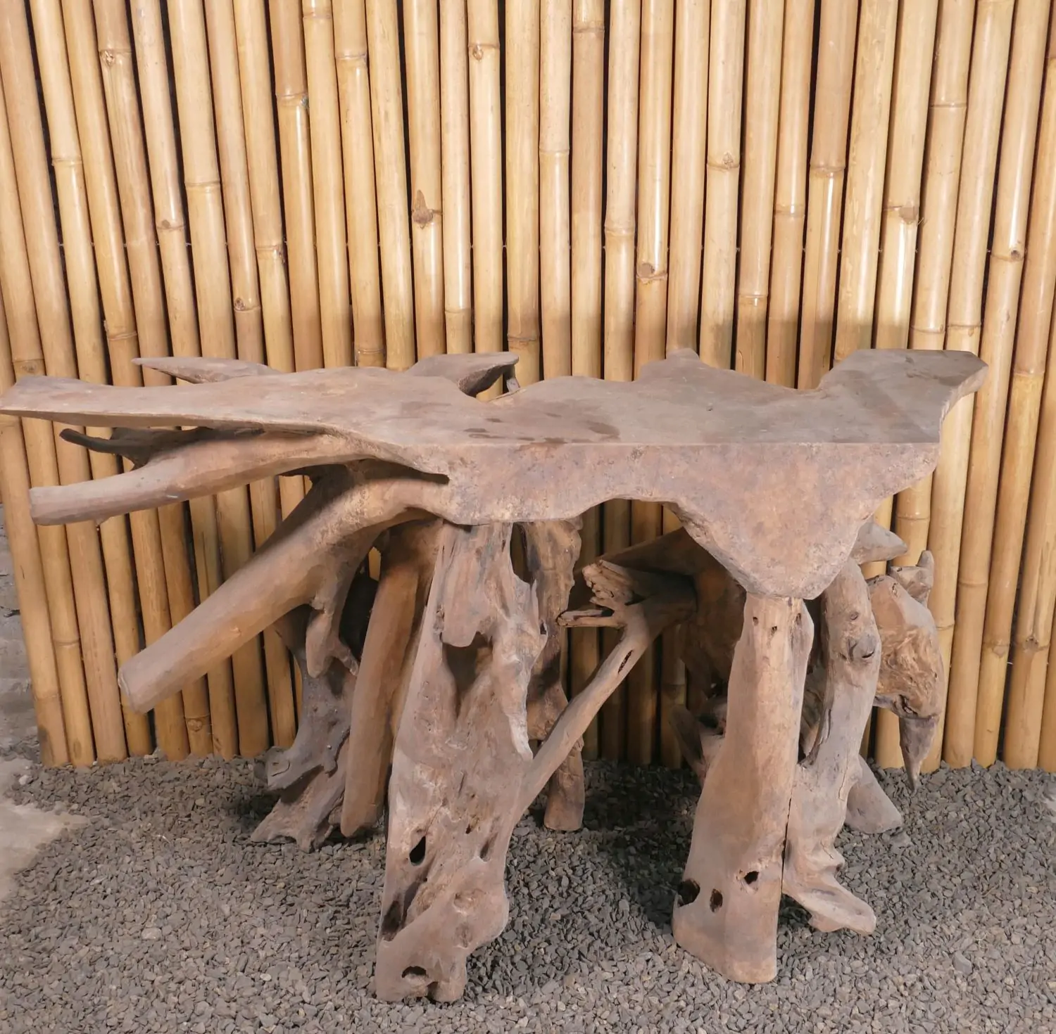  Product image 2 of the product “Console made of teak wood about 135cm length ”